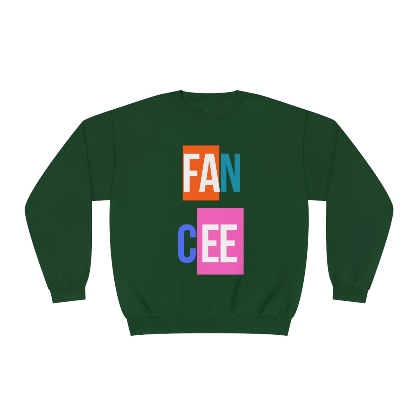 Fancee Blocked Unisex NuBlend® Crewneck Sweatshirt