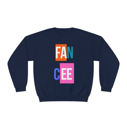 Fancee Blocked Unisex NuBlend® Crewneck Sweatshirt