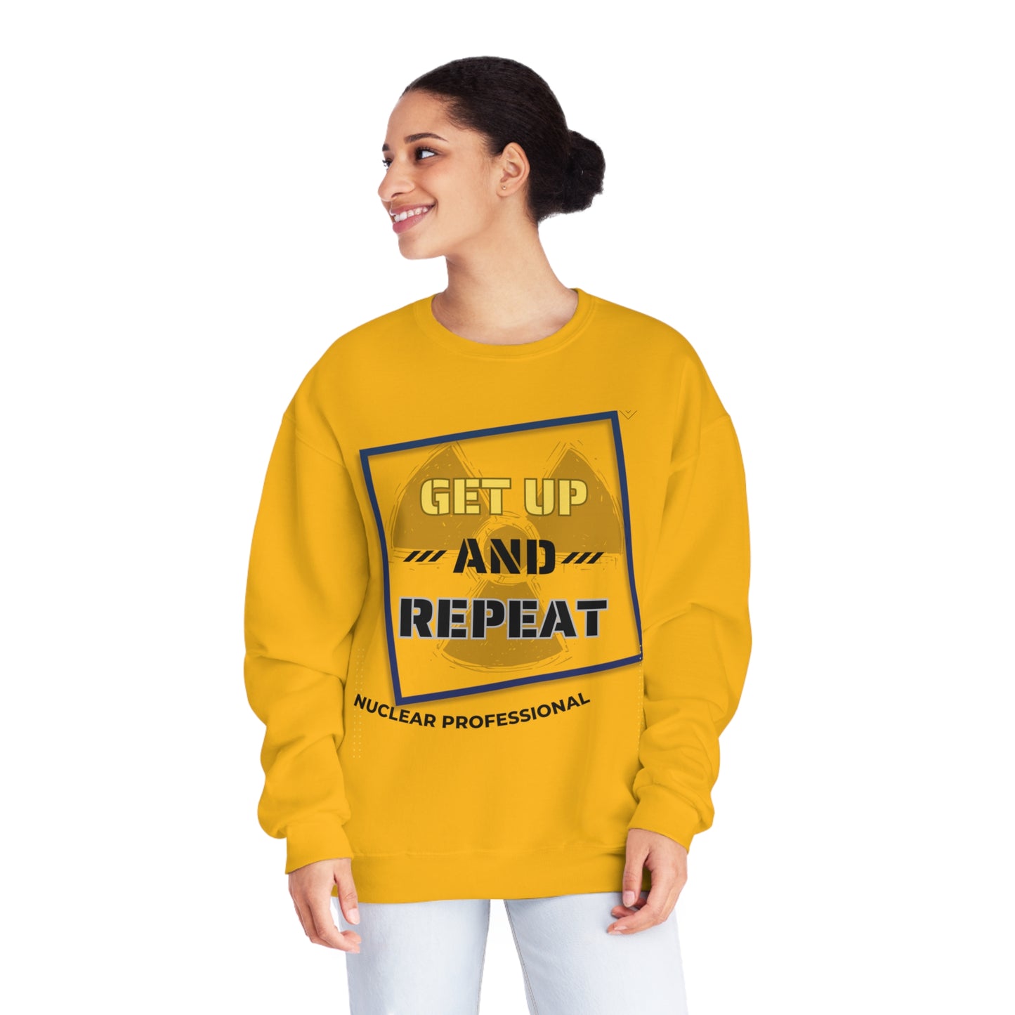 Professional Get Up and Repeat Unisex NuBlend® Crewneck Sweatshirt