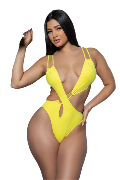 Crisscross Detailed Swimsuit