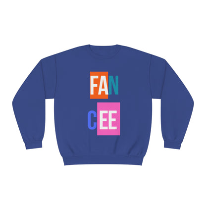Fancee Blocked Unisex NuBlend® Crewneck Sweatshirt