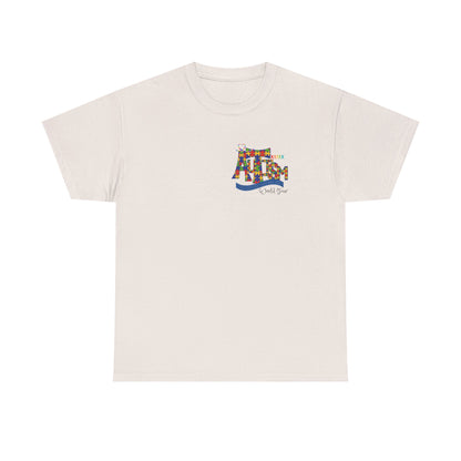 Autism Awareness Unisex Heavy Cotton Tee - Be Kind, Stand Out, and Spread Love