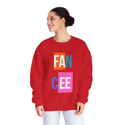 Fancee Blocked Unisex NuBlend® Crewneck Sweatshirt