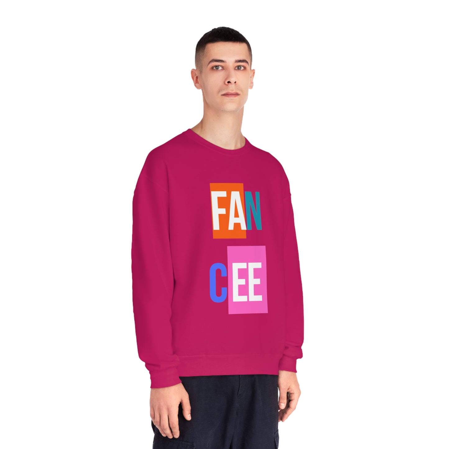 Fancee Blocked Unisex NuBlend® Crewneck Sweatshirt