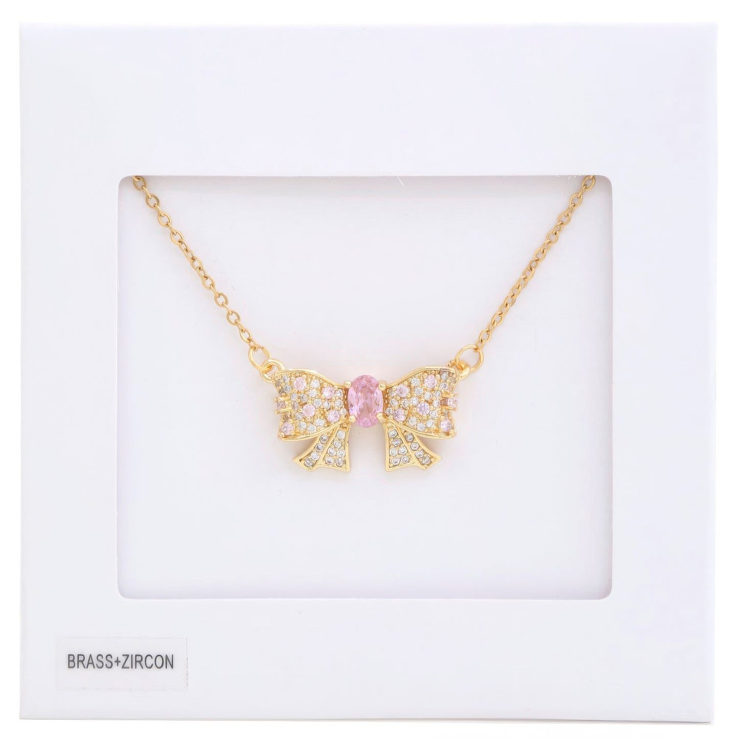 Bow Metal Necklace