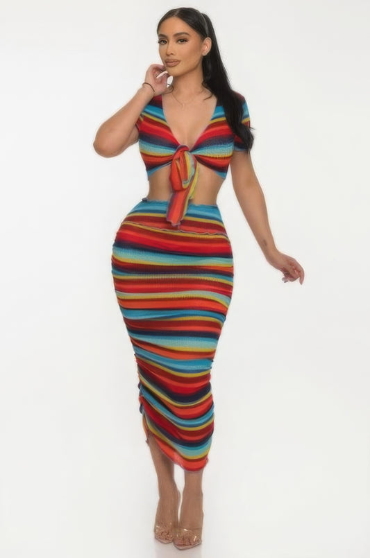Color Me Skirt Set