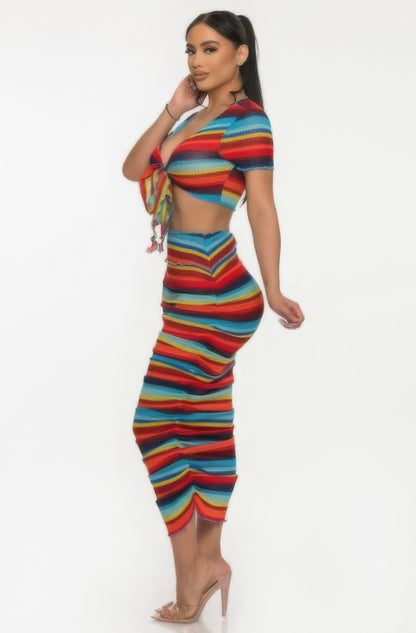 Color Me Skirt Set