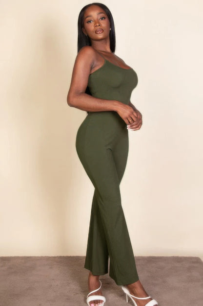 Sleek Wide leg jumpsuit