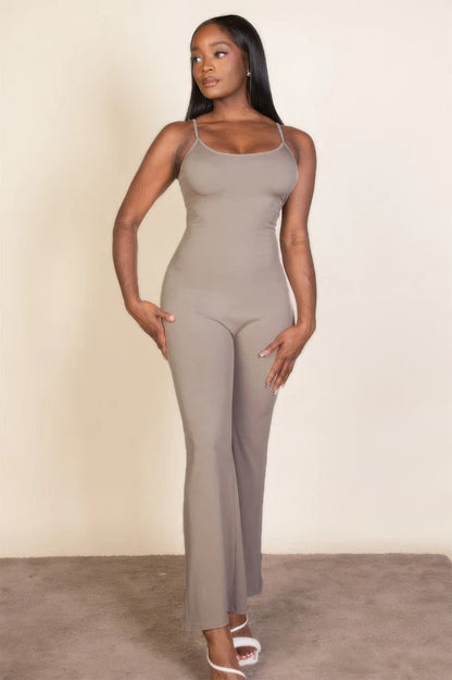 Sleek Wide leg jumpsuit