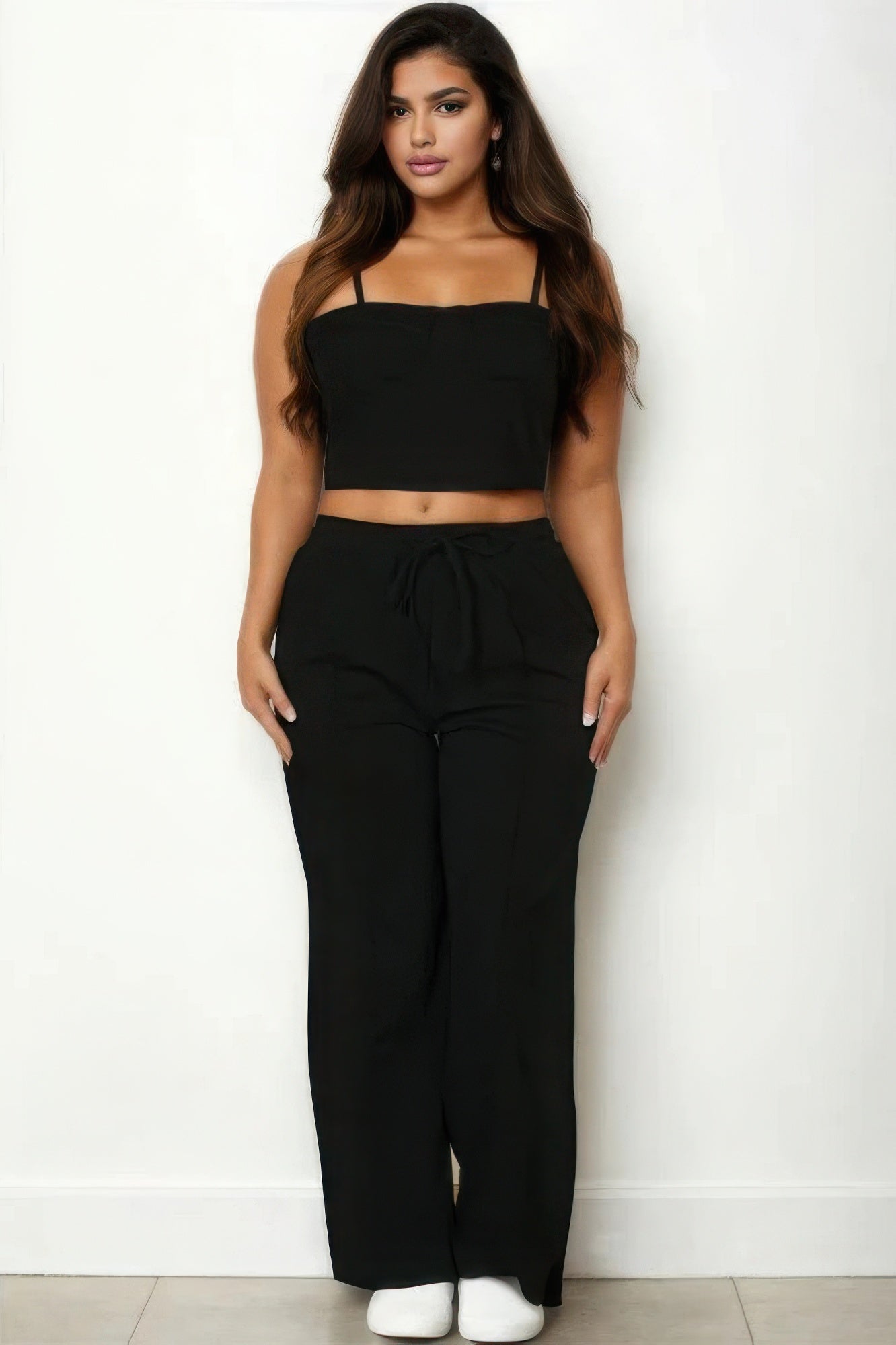 Bustier Crop with Pants