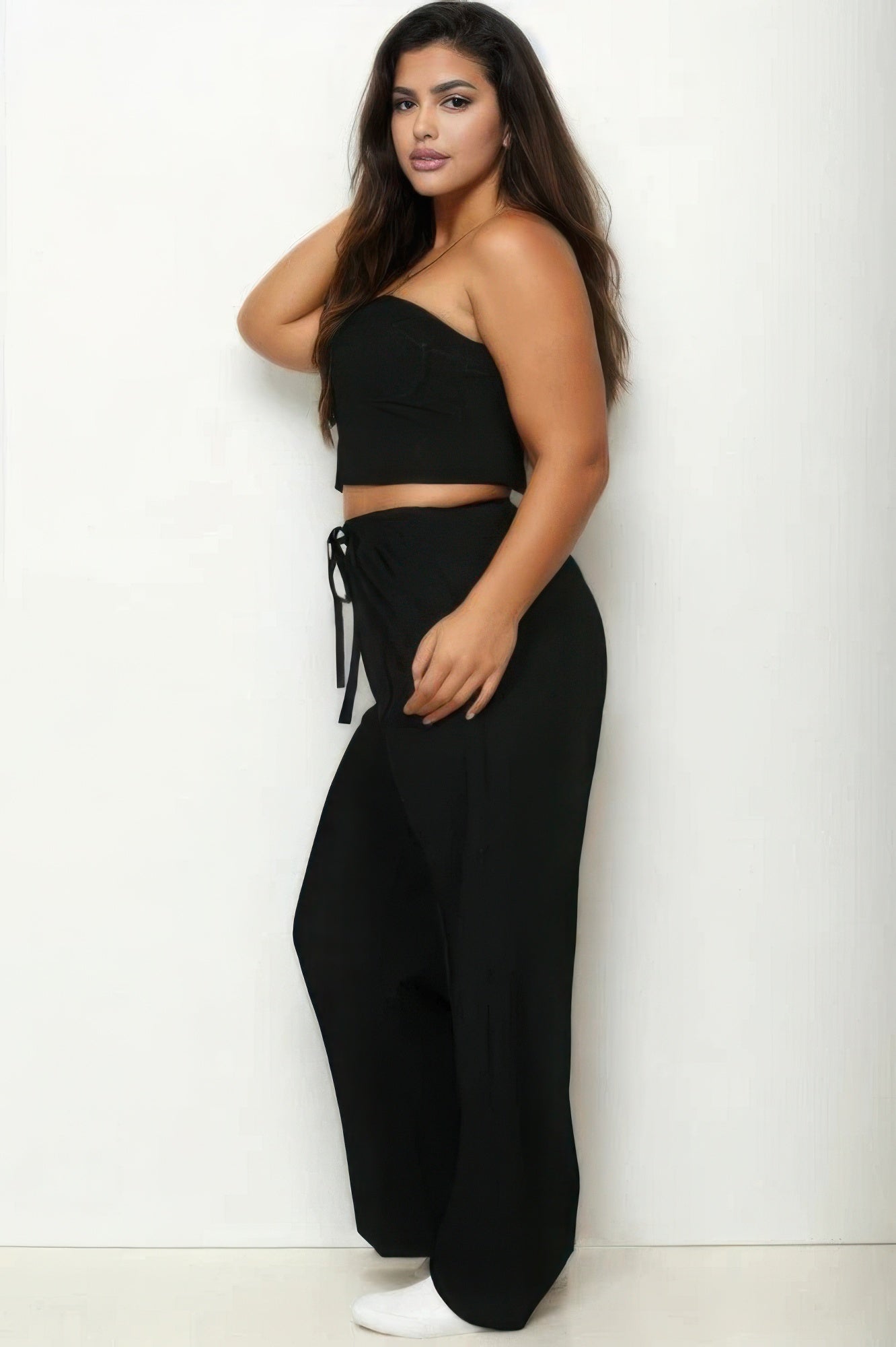 Bustier Crop with Pants