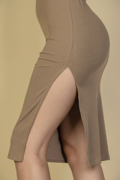 Sleeveless Tank Bodycon Dress
