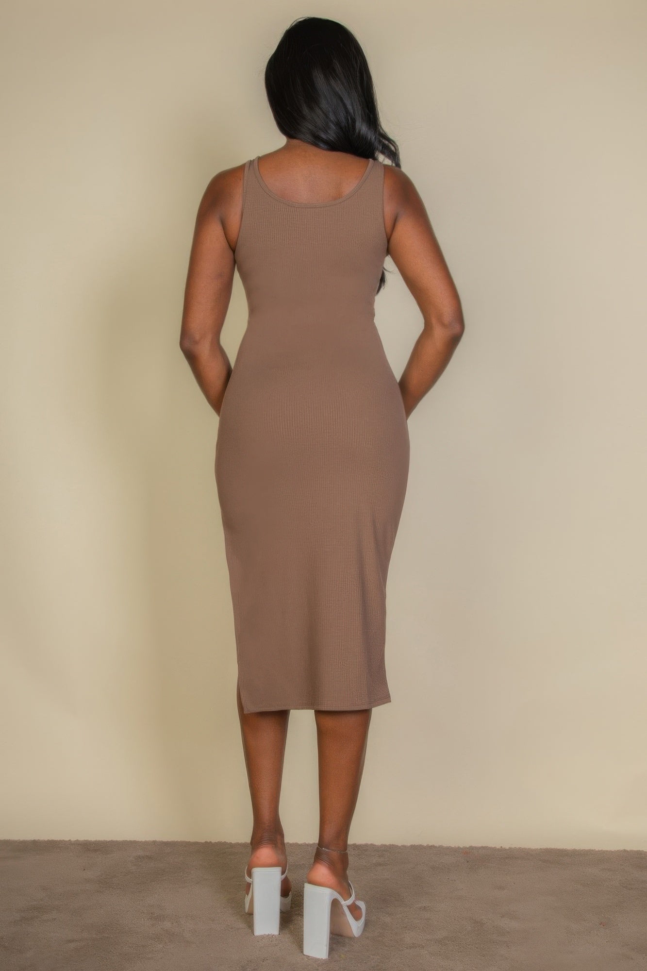 Sleeveless Tank Bodycon Dress