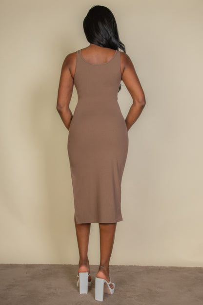 Sleeveless Tank Bodycon Dress