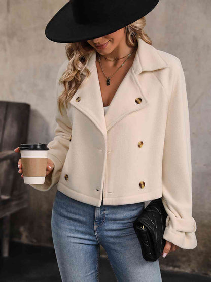 Button Breasted Coat D278