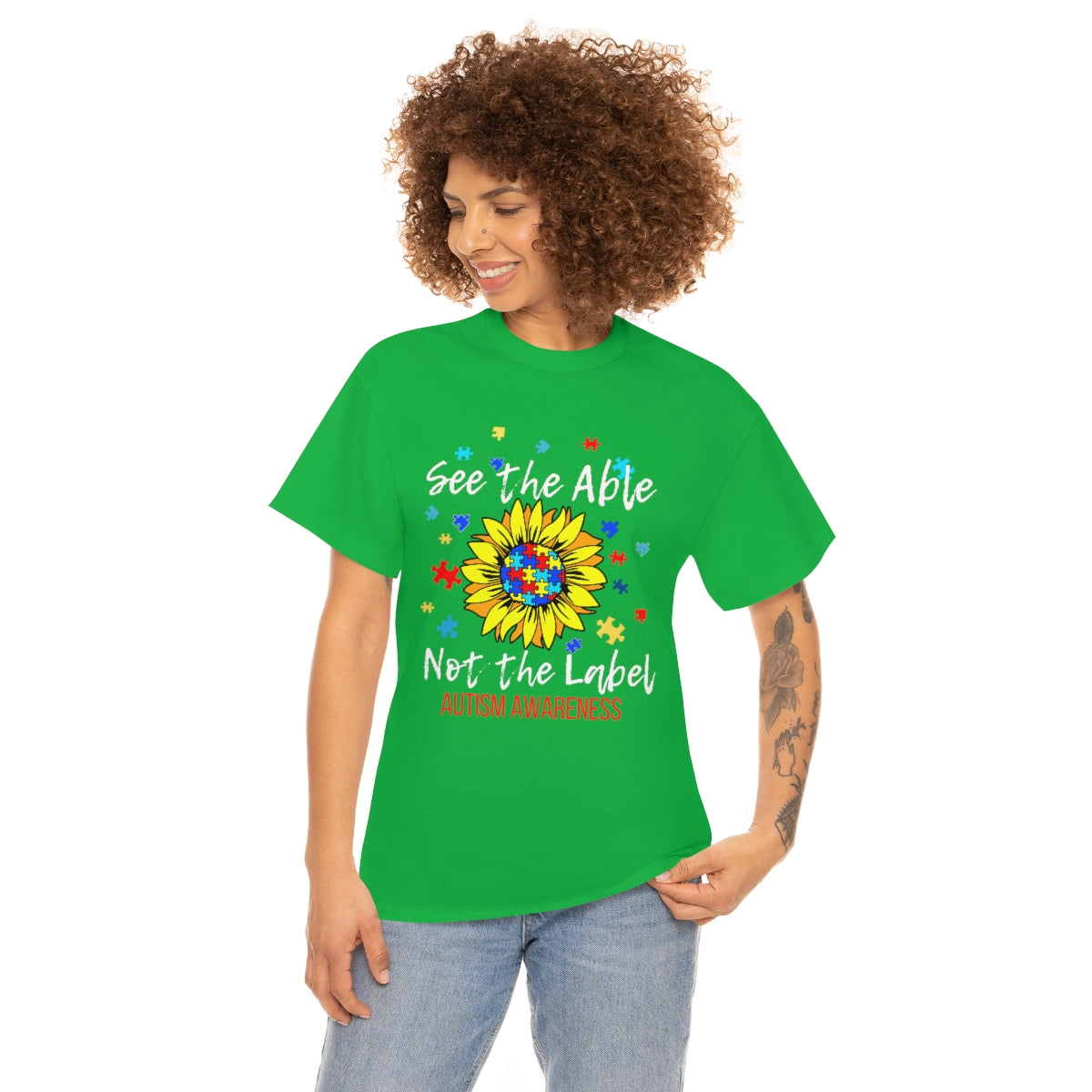 See the Able Not the Label Autism T Shirt