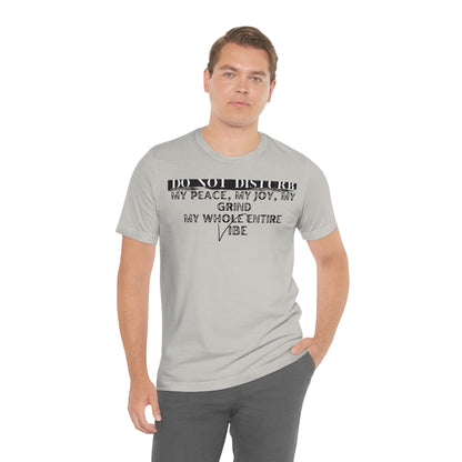 DO NOT DISTURB Jersey Short Sleeve Tee