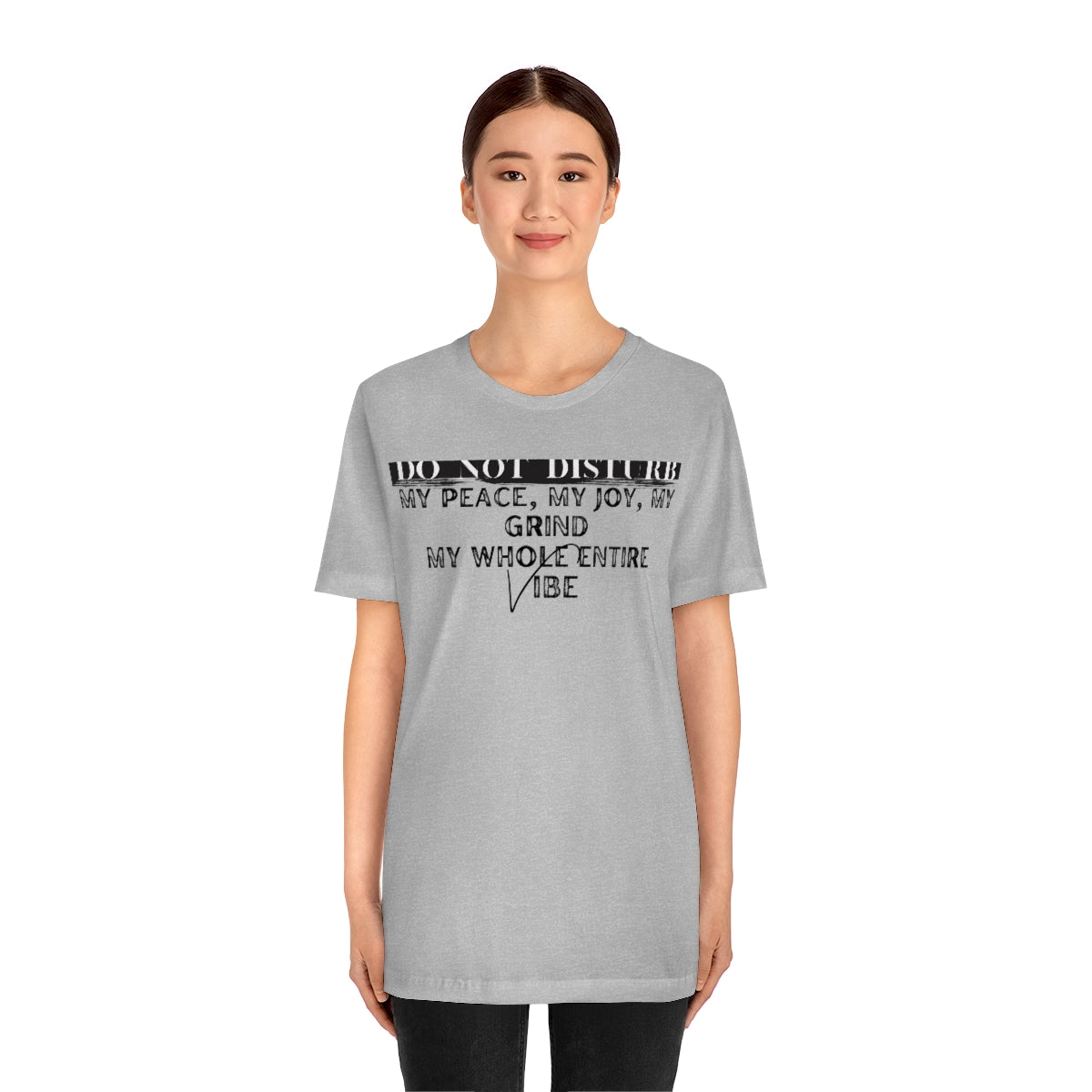 DO NOT DISTURB Jersey Short Sleeve Tee