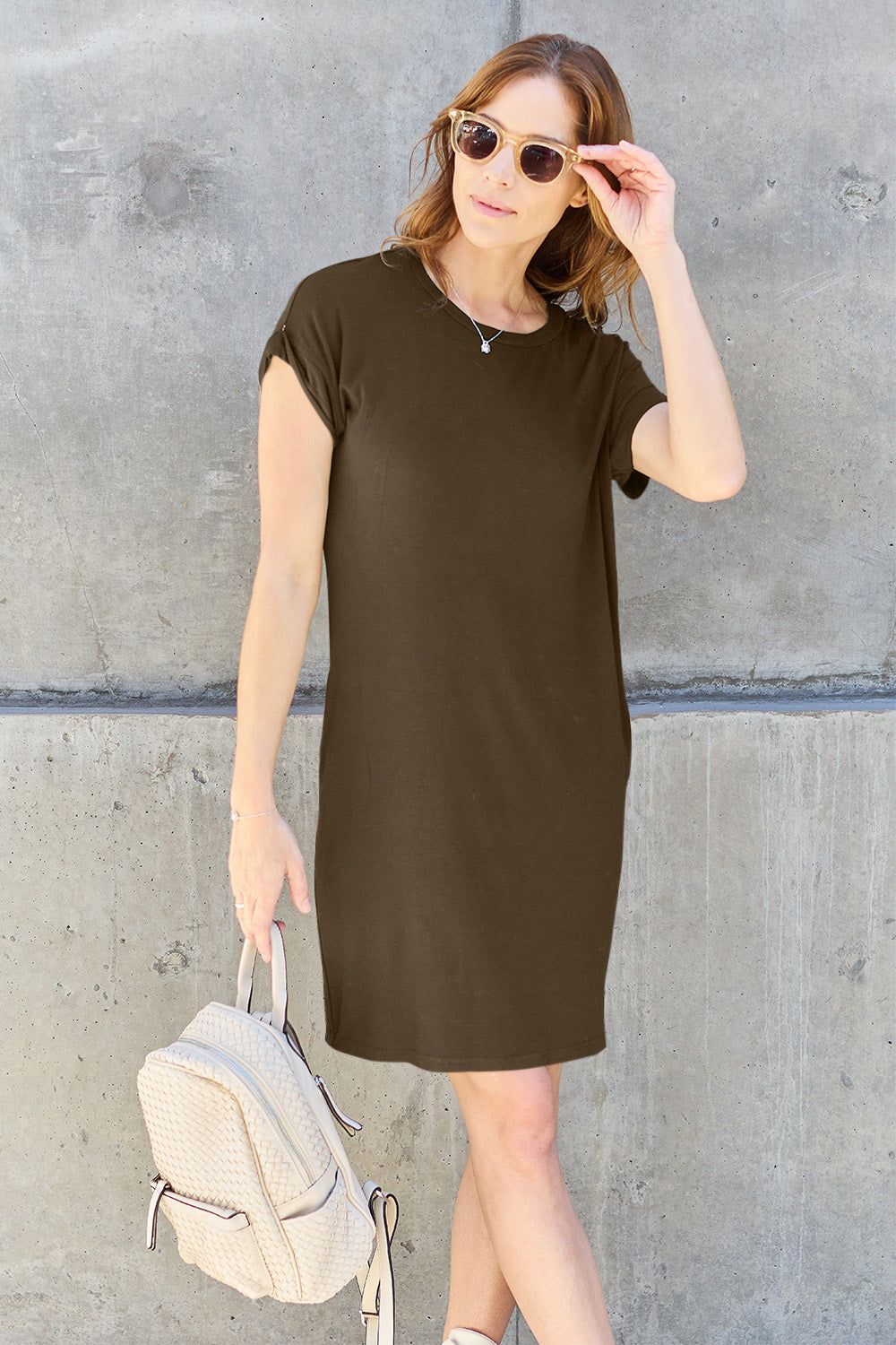 Basic Bae Dress with Pockets