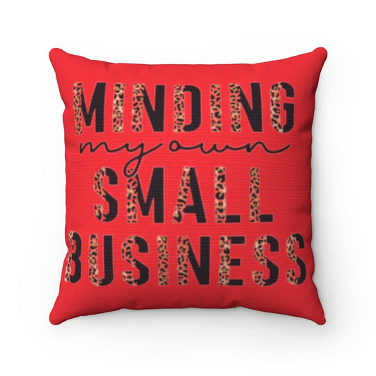Small Business Pillow (Pillow included)