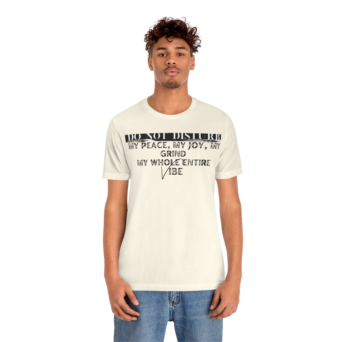 DO NOT DISTURB Jersey Short Sleeve Tee