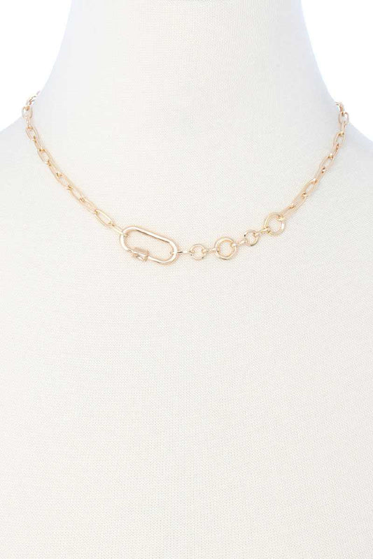 Metal Chain Necklace - Jus Fancee Boutique