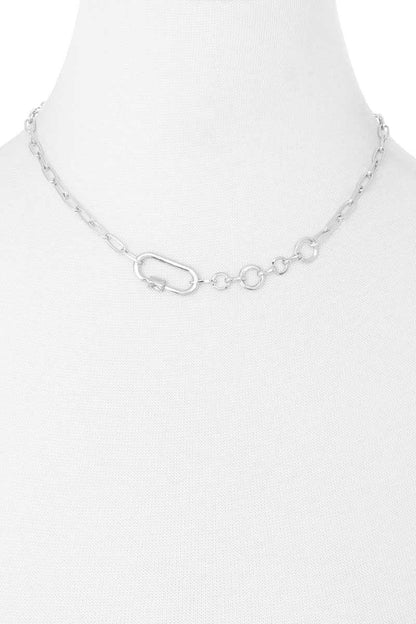 Metal Chain Necklace - Jus Fancee Boutique