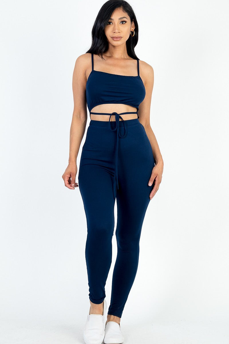 StretchySoft Front Cut Out Jumpsuit
