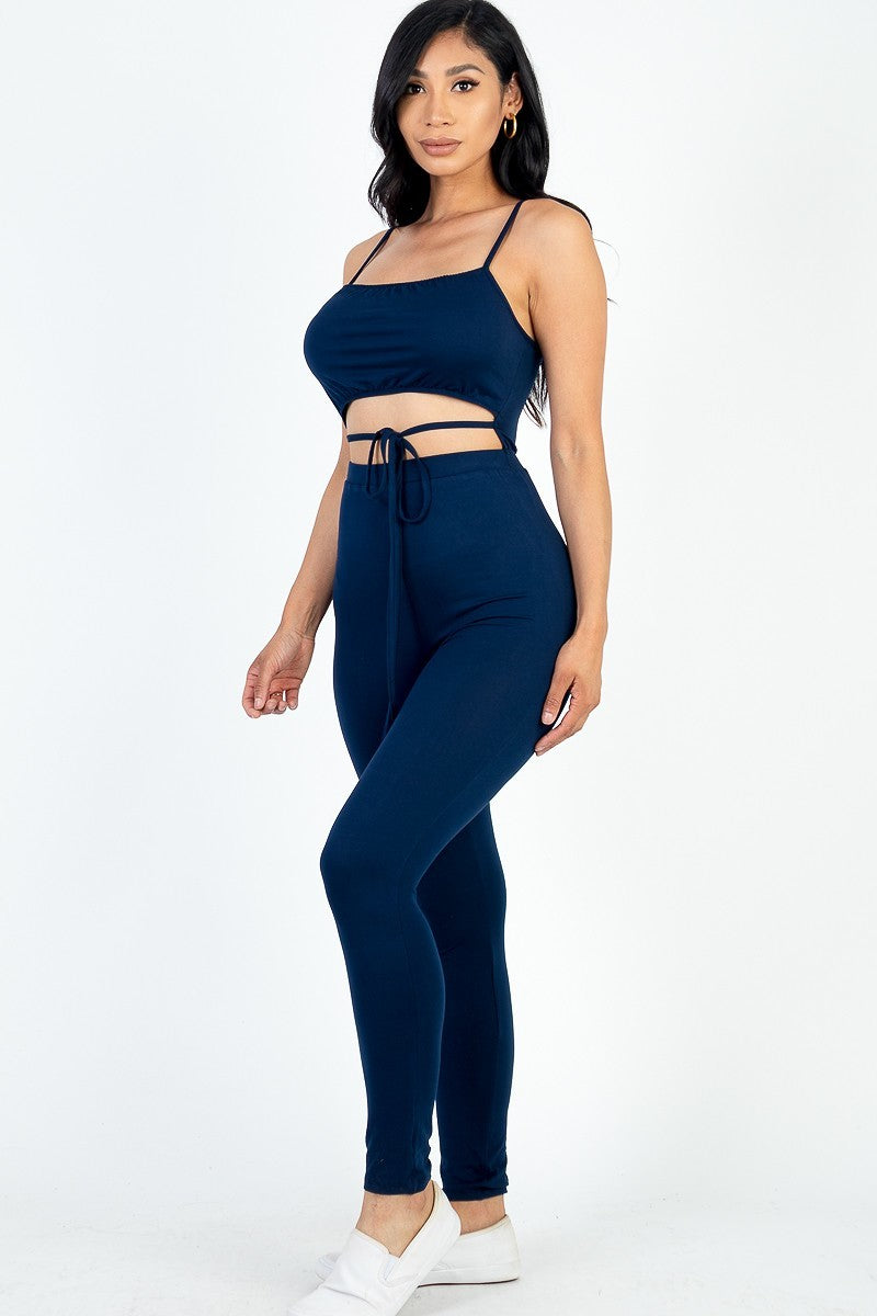 StretchySoft Front Cut Out Jumpsuit