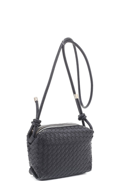 Braid Texture Crossbody Bag