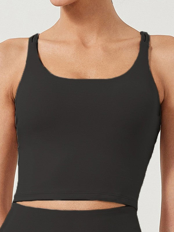 Mesh Interior Padding Sports Bra