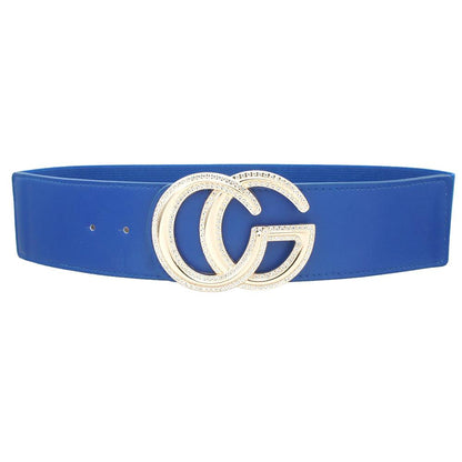 Rhinestone Outlined Cg Belt