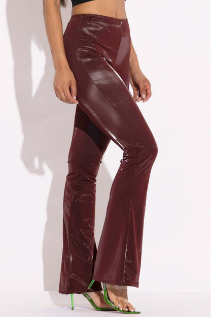 Velvet Pu Flared