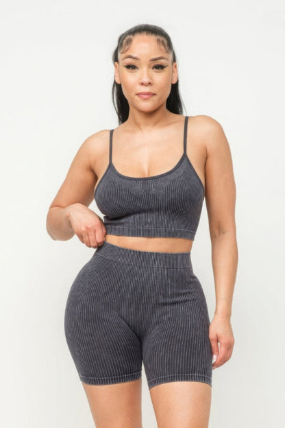 Washed Seamless Basic Set
