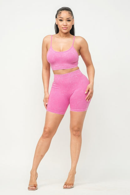 Washed Seamless Basic Set