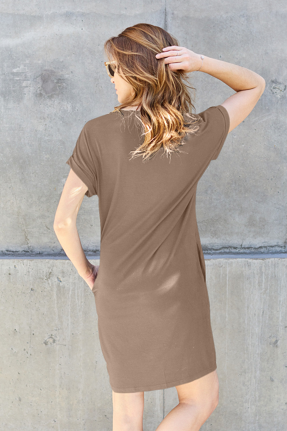 Basic Bae Dress with Pockets