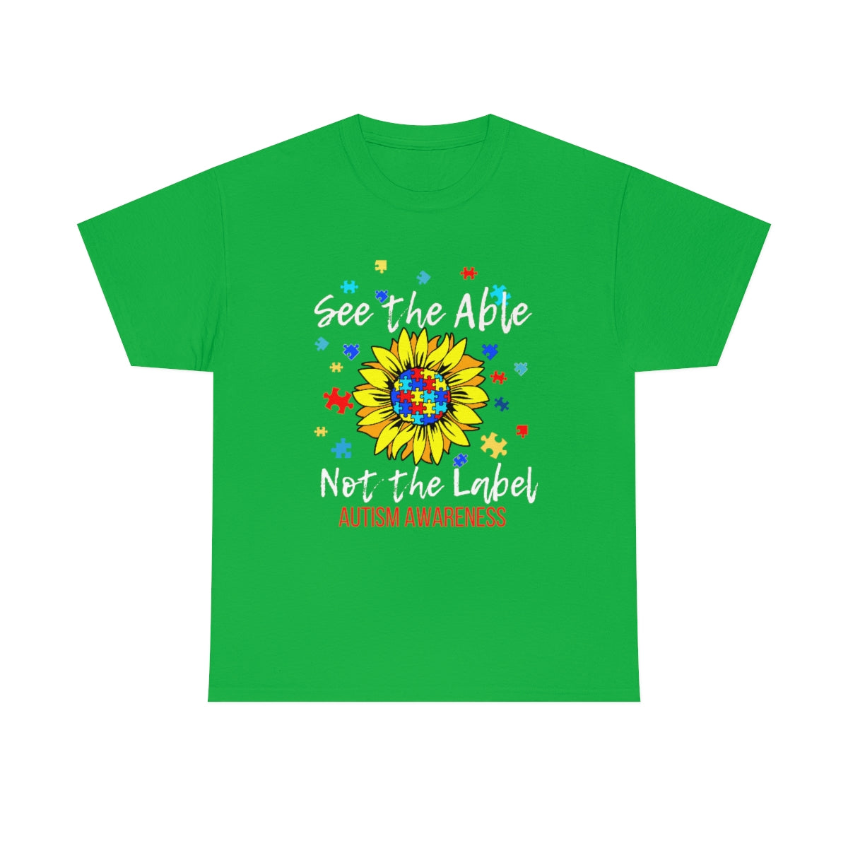 See the Able Not the Label Autism T Shirt