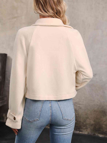 Button Breasted Coat D278