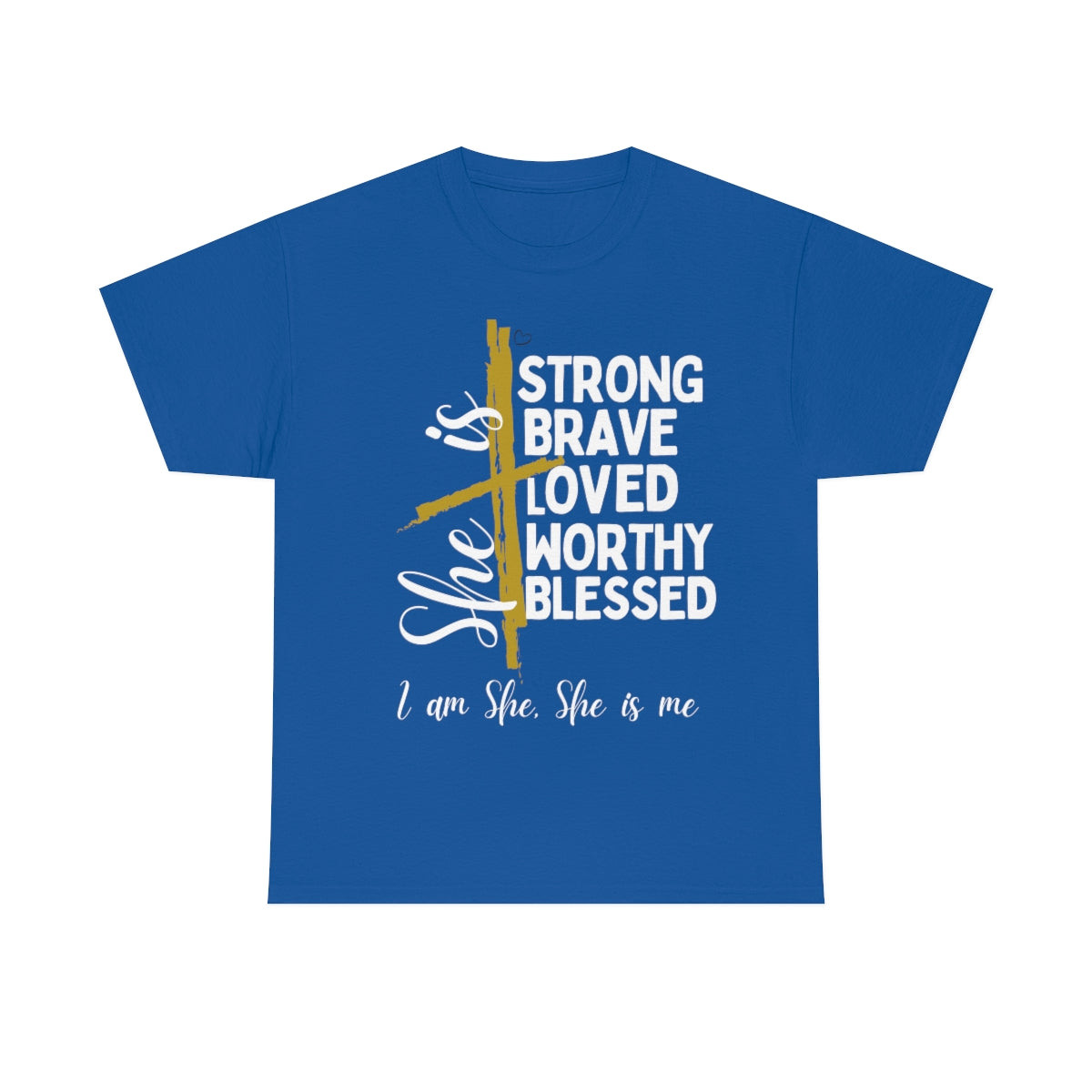 I am She, She is Me Heavy Cotton Tee