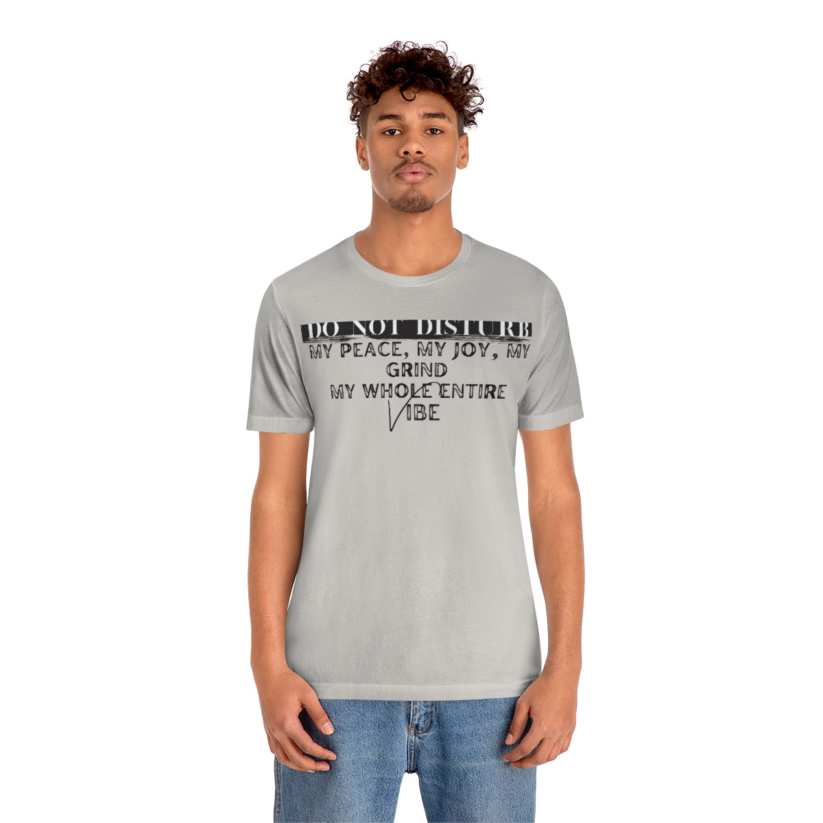 DO NOT DISTURB Jersey Short Sleeve Tee