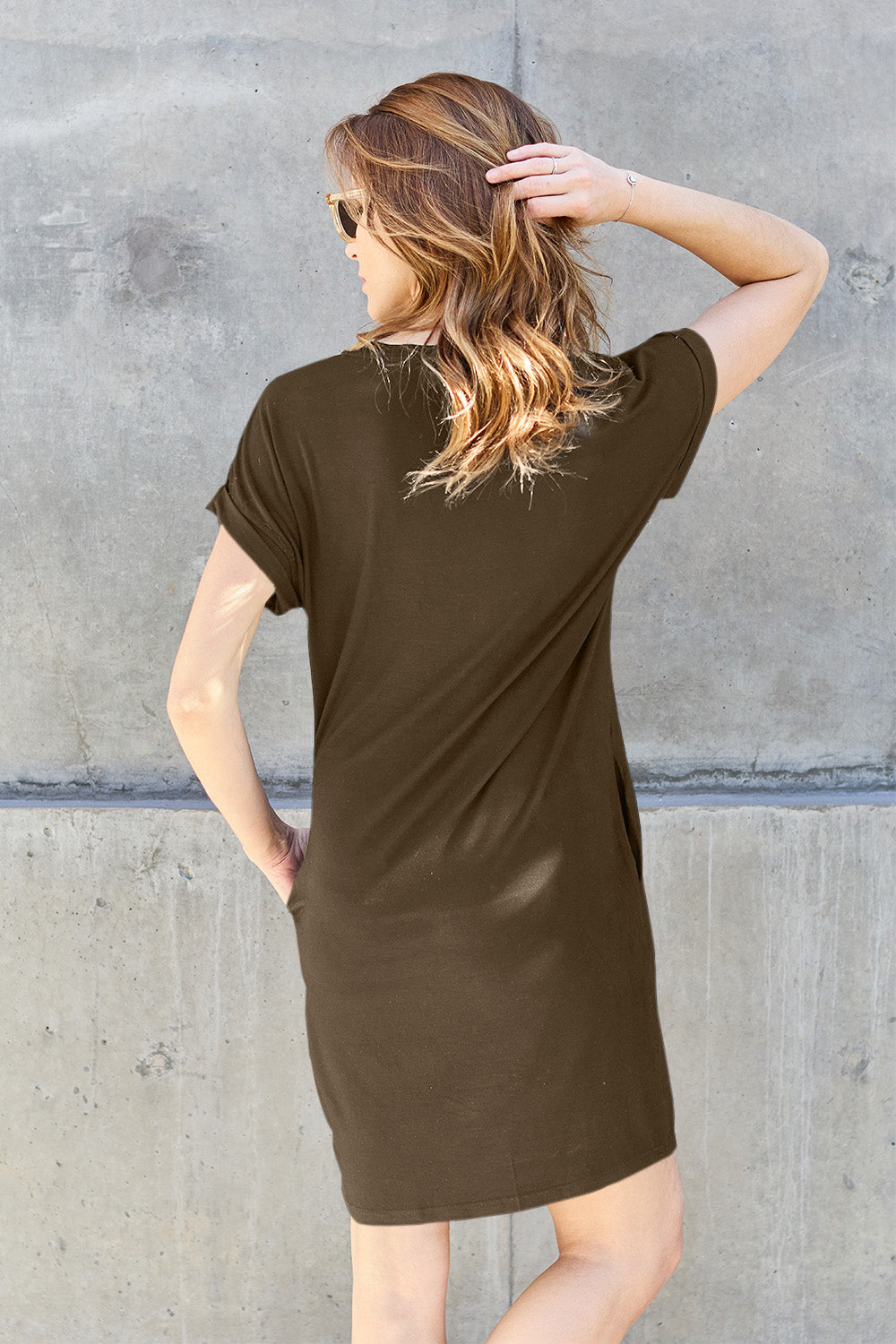 Basic Bae Dress with Pockets