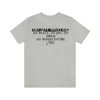 DO NOT DISTURB Jersey Short Sleeve Tee