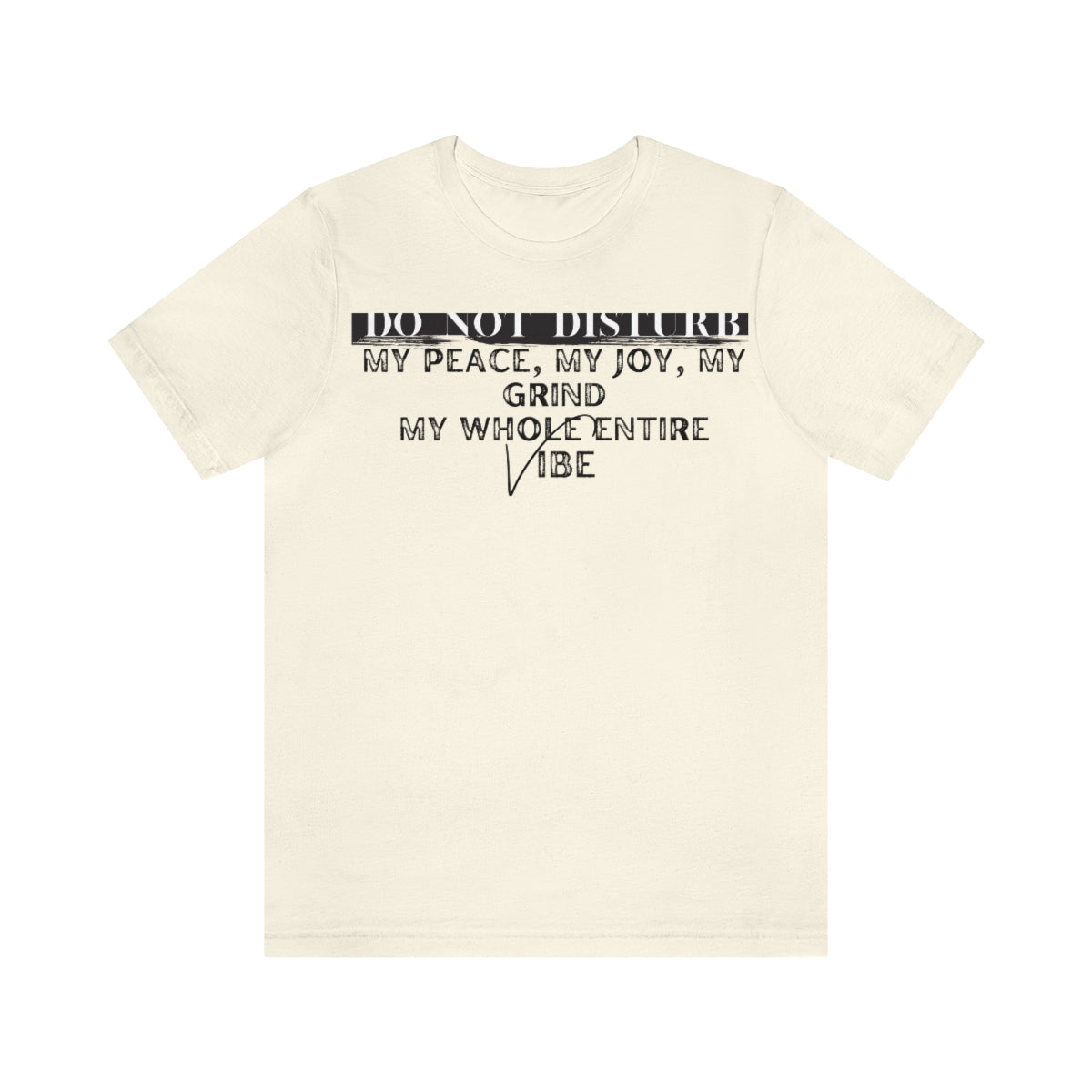 DO NOT DISTURB Jersey Short Sleeve Tee