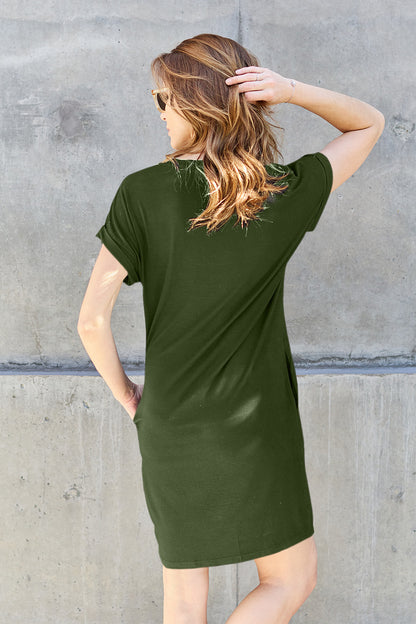 Basic Bae Dress with Pockets